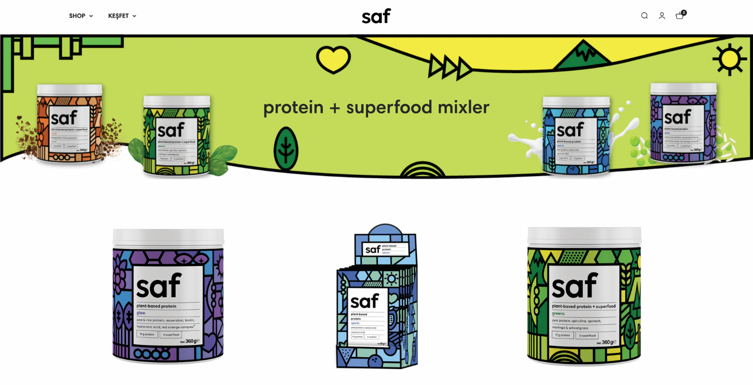 Saf - Plant Based Nutrition