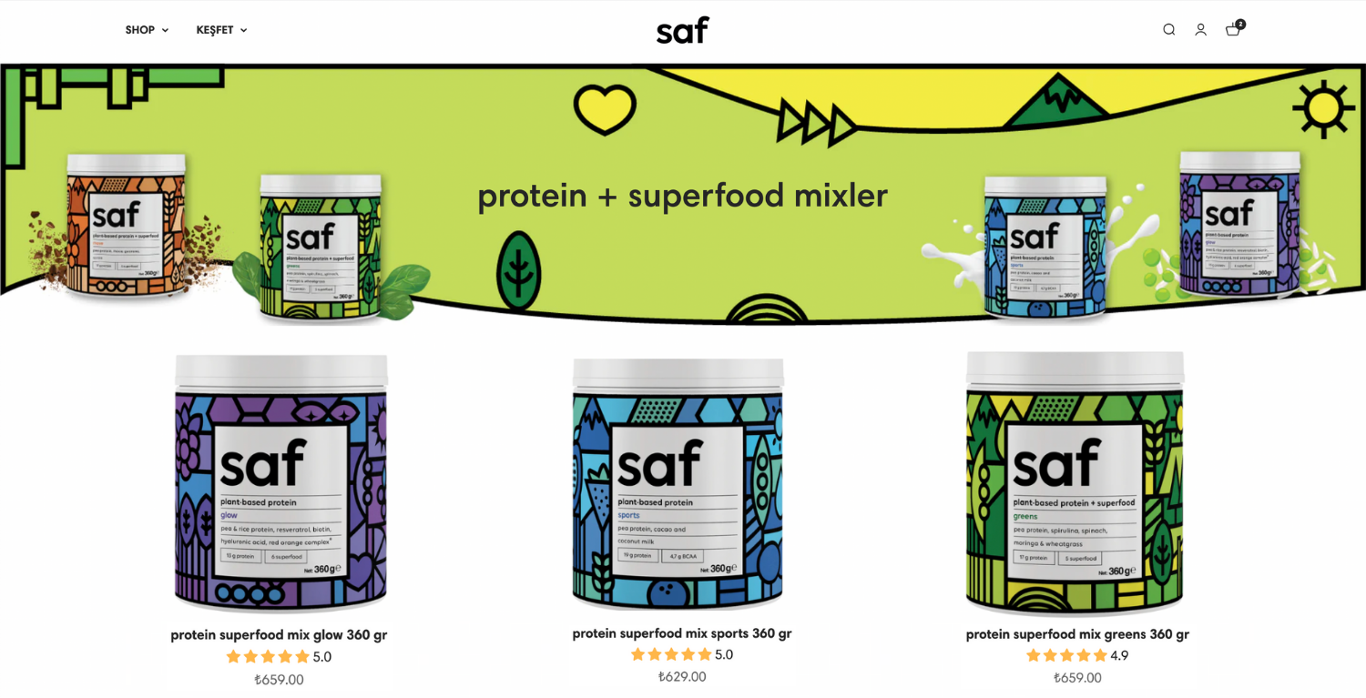 Saf - Plant Based Nutrition